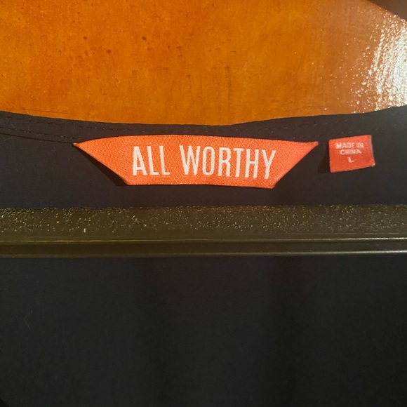 Women’s All Worthy Hunter McGrady Lace Trim Midi Duster Size Large - Picture 2 of 2